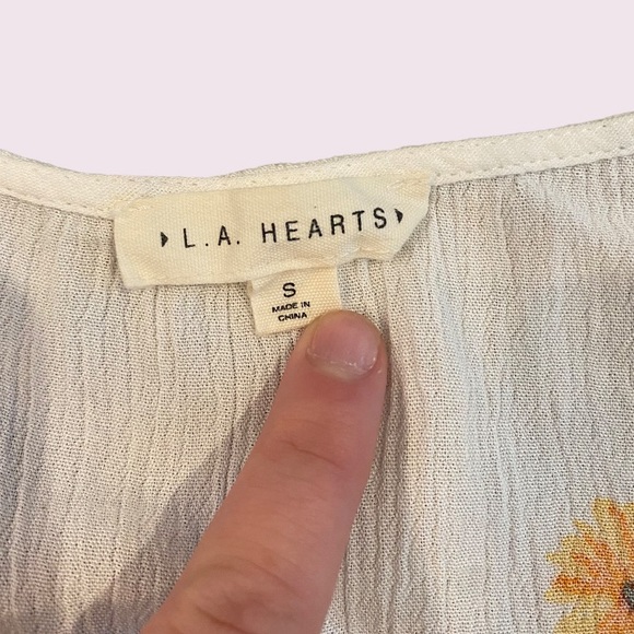 Floral Flowy PacSun Top - Picture 3 of 5